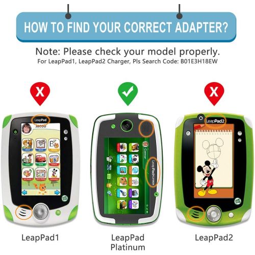  [아마존베스트]Pwron PwrON DC 5V 2A Mini USB Power Supply Replacement Leapfrog Kids Tablet fits for LeapPad 3, LeapPad Platinum, LeapReader, LeapPad Ultra XDi, LeapPad Ultra Kids (6.6ft Long Cable)