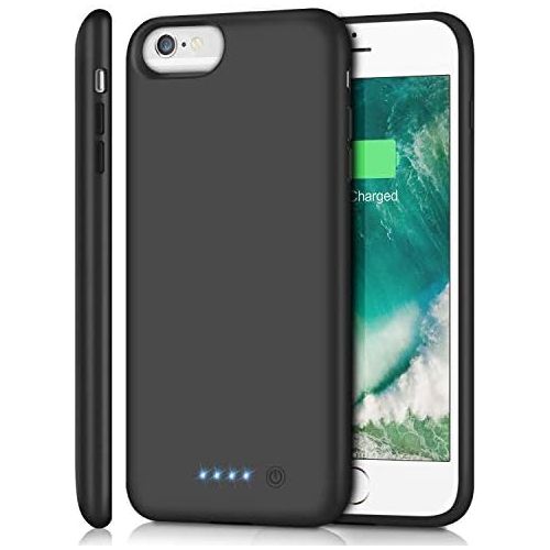  [아마존베스트]Pxwaxpy Battery Case for iPhone 6s Plus/6 Plus/7 Plus/8 Plus 8500mAh, Rechargeable Charging Case for iPhone 6Plus Extended Battery Pack Charger Apple 6s Plus Portable Power Bank Cover for