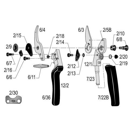  Pygar Inc. Felco F-12 Pruner for Smaller Hands