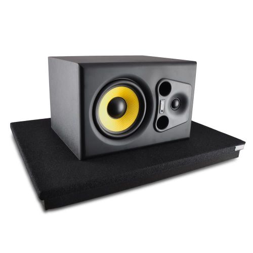  Pyle PSI12 - Acoustic Sound Isolation Dampening Recoil Stabilizer Speaker Riser Platform Base (for Studio Monitor, Subwoofer, Loudspeakers, Shelf Speakers, etc.) 22.5 x 18.1