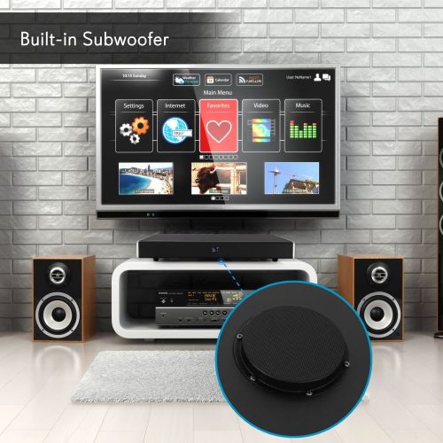  Pyle Home PSBV820BT Bluetooth Tabletop Sound Base Digital Speaker System
