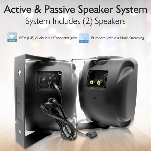  Pyle Home 6.5 IndoorOutdoor 800-Watt Bluetooth Speaker System