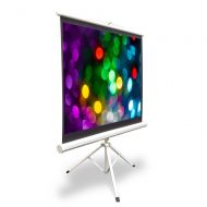 Pyle Home Floor-Standing Portable Tripod Projector Screen, 40