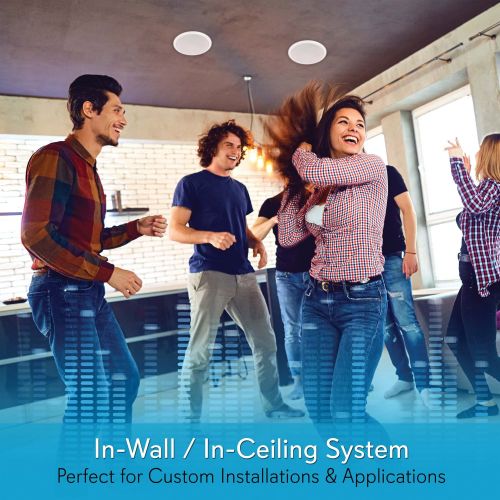  Pyle 8 Two-Way In-Ceiling Speaker System