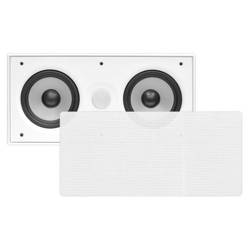  Pyle Dual 5.25 2 Way-IN-Wall Center Channel Speaker System