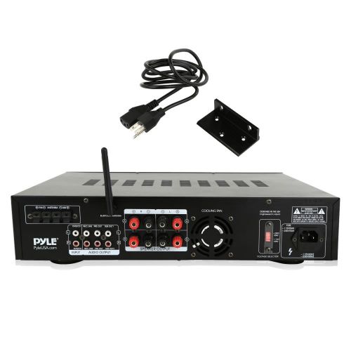  Pyle P2203ABTU - Bluetooth Hybrid Pre-Amplifier, Home Theater Stereo Amp Receiver, USBSDMP3AUXAMFM, 2000 Watt