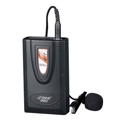  Pyle PWMA200 - Portable PA Speaker & Microphone System Kit | FM Stereo Radio (Includes Beltpack, Handheld, Headset & Lavalier Mics)