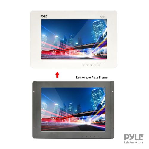  Pyle 9 Video Monitor Panel Display Screen, Full HD 1080p Support, HDMIRCAVGA Connectors (Universal Mount: In-Wall  In-Vehicle Custom Installation)