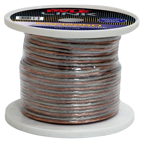  Pyle 12 Gauge 250 ft. Spool of High Quality Speaker Zip Wire