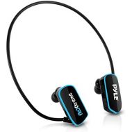 Pyle Upgraded Waterproof MP3 Player - V2 Flextreme Sports Wearable Headset Music Player 8GB Underwater Swimming Jogging Gym Earphones Rechargeable Flexible Headphones USB Connectio