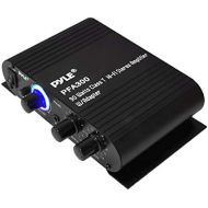 [아마존베스트]Pyle Power Home HiFi Stereo Amplifier - 90 Watt Portable Dual Channel Surround Sound Audio Receiver w/ 12V Adapter - For Subwoofer Speaker, MP3, iPad, iPhone, Car, Marine Boat, PA Syste