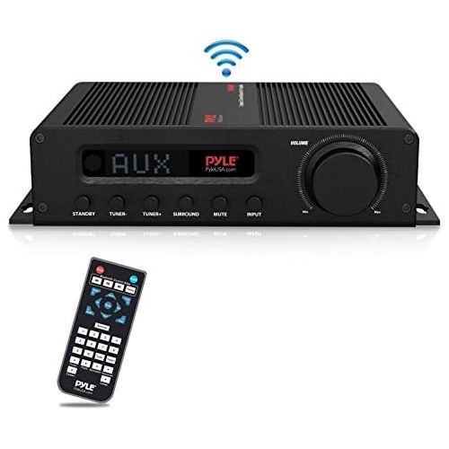  [아마존베스트]Wireless Bluetooth Home Audio Amplifier - 100W 5 Channel Home Theater Power Stereo Receiver, Surround Sound w/ HDMI, AUX, FM Antenna, Subwoofer Speaker Input, 12V Adapter - Pyle PF