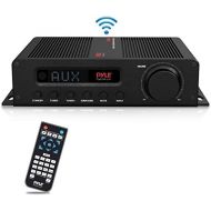 Wireless Bluetooth Home Audio Amplifier - 100W 5 Channel Home Theater Power Stereo Receiver, Surround Sound w/ HDMI, AUX, FM Antenna, Subwoofer Speaker Input, 12V Adapter - Pyle PF