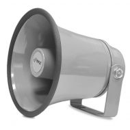 Indoor/Outdoor PA Horn Speaker - 6.3” Portable PA Speaker with 8 Ohms Impedance & 25 Watts Peak Power - Mounting Bracket & Hardware Included - Pyle PHSP6K