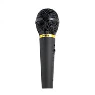Pyle Corded Unidirectional Handheld Dynamic Microphone - Professional Wired Vocal Mic w/ Acoustic Pop Filter, XLR to 1/4 Cable, For Karaoke, Solo Live Singing, Studio or Stage Use - Pyl