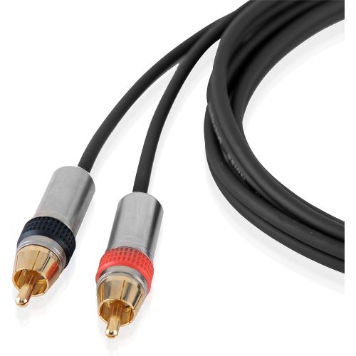  RCA to XLR Audio Cord - Dual RCA Male To XLR Female Connector 5 ft Heavy Duty Portable Professional Speaker Cable Wire Adapter - Delivers Sound - Pyle PPRCX05