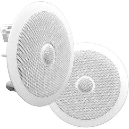  Pyle PDIC60 6.5 Inch 250 Watt 2 Way In Wall/Ceiling Home Speaker System (4 Pair)