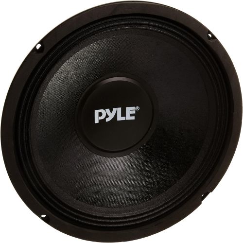  Pyle 10 Inch Car Midbass Woofer - 600 Watt High Powered Car Audio Sound Component Speaker System w/High-Temperature Kapton Voice Coil, 50Hz-5kHz Frequency, 89.2 dB, 8 Ohm, 50 oz Magnet