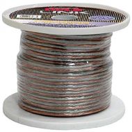 100ft 14 Gauge Speaker Wire - Copper Cable in Spool for Connecting Audio Stereo to Amplifier, Surround Sound System, TV Home Theater and Car Stereo - Pyle PSC14100