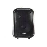 Pyle Wireless Portable PA Speaker System - 400 W Battery Powered Rechargeable Sound Stereo Speaker and Microphone Set with Bluetooth MP3 USB Micro SD FM Radio AUX - For Outdoor DJ Party