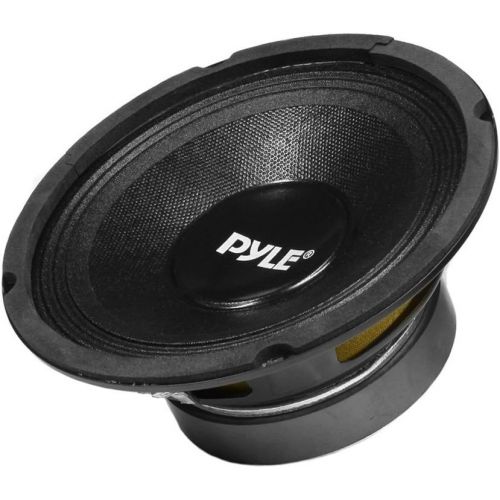  8 Inch Car PA Woofer - 500 Watt High Powered Car Audio Sound Component Speaker System w/ 1.5 Kapton Voice Coil, 55-6 kHz Frequency, 89.2 dB, 8 Ohm, 40 oz Magnet - PylePro PPA8