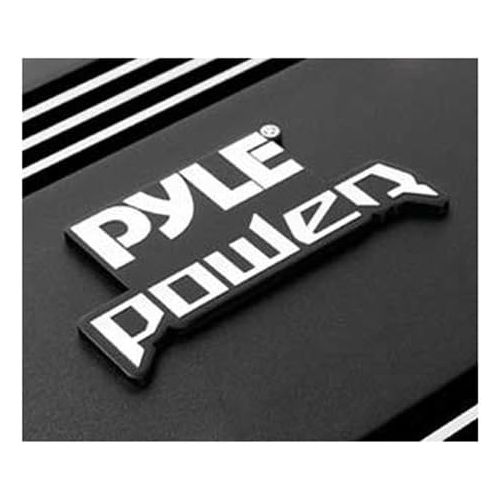  Pyle 2 Channel Car Stereo Amplifier - 2000W Dual Channel Bridgeable High Power MOSFET Audio Sound Auto Small Speaker Amp Box w/ Crossover, Bass Boost Control, Silver Plated RCA Input Ou