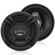 Pyle 3-Way Universal Car Stereo Speakers - 300W 6.5” Triaxial Loud Pro Audio Car Speaker Universal OEM Quick Replacement Component Speaker Vehicle Door/Side Panel Mount Compatible - Pyl