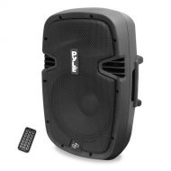 Powered Active PA Loudspeaker Bluetooth System - 10 Inch Bass Subwoofer Monitor Speaker and Built-in USB for MP3, DJ Party Stereo Amp Sub for Concert Audio or Band Music- Pyle PPHP