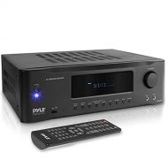 Pyle 5.2-Channel Hi-Fi Bluetooth Stereo Amplifier - 1000 Watt AV Home Speaker Subwoofer Sound Receiver W/ Radio, USB, RCA, HDMI, Mic In, Wireless Streaming, Supports 4K UHD TV, 3D, Blu-