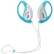 Pyle PWBH18BL Water Resistant Bluetooth Streaming Wireless Headphones with Built-in Microphone, Blue
