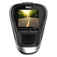 Pyle PLDVRCAM25 -1080p Dash Cam HD Dashboard Driving Camera for Cars and Vehicles with Night Vision - Discrete and Secure Window Mount - Snap Images and Record Video