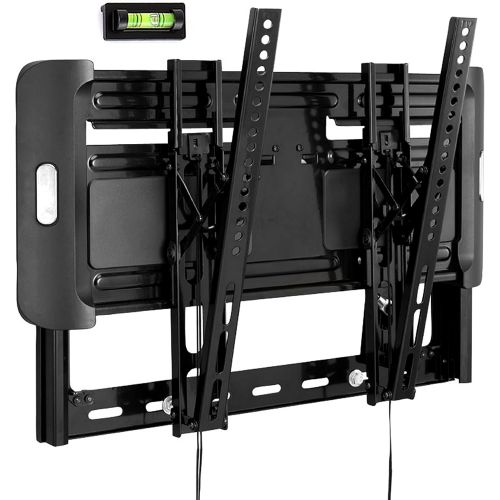 Pyle Universal Adjustable TV Wall Mount - Slim Quick Install VESA Mounting Bracket for TV Monitor, Mounts 32 to 47 Inch HDTV, LED, LCD, Plasma, Flat, Ultrawide Smart Television Up to 55