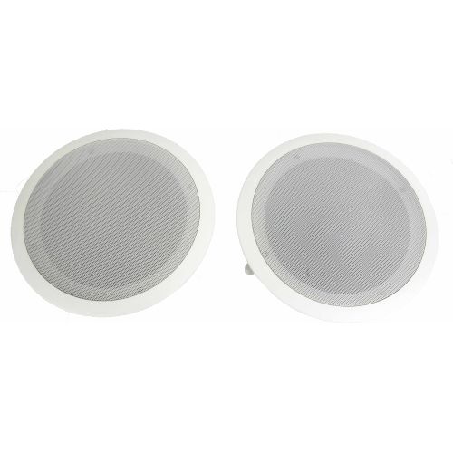  Pyle 8 Inch 500W 2 Way in Wall Ceiling Home Speakers System (Pair) (10 Pack)