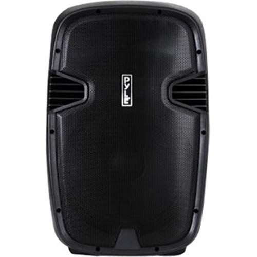  Pyle 1600 Watt, 15 Bluetooth PA Speaker-Indoor/Outdoor Portable Sound System with (2) UHF Wireless Microphones Rechargeable Battery, Audio Recording, USB/SD Readers, FM Radio (PPHP
