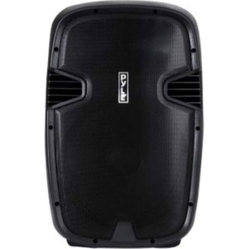  Pyle 1600 Watt, 15 Bluetooth PA Speaker-Indoor/Outdoor Portable Sound System with (2) UHF Wireless Microphones Rechargeable Battery, Audio Recording, USB/SD Readers, FM Radio (PPHP