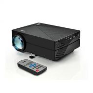 1080P Compact Digital Multimedia Projector - HD Support 1000 Lumens Adjustable 50”-130” Size Projection Built-in Stereo Speakers HDMI Ports & Remote Control - Pyle