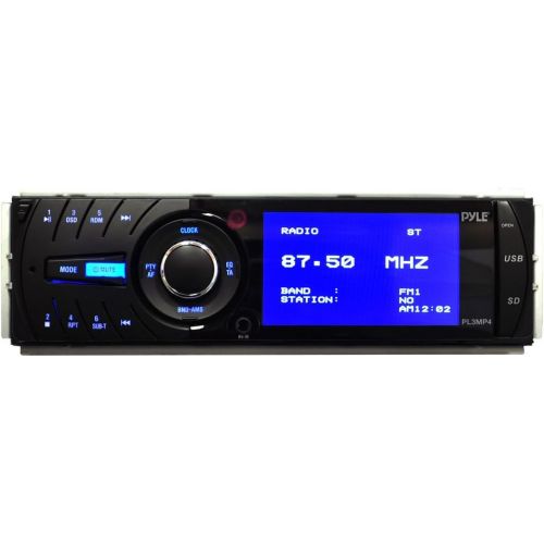  Pyle PL3MP4 3-Inch TFT/LCD Monitor with MP3/MP4/SD/USB Player and AM/FM Receiver