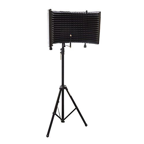  Pyle Mic Absorber Shield with Heavy Duty Stand