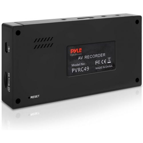  Pyle Video Game Capture Card - w/ LCD Monitor-AV Recorder, HDMI Support, Full HD 1080P Digital Media File Creation System w/ Audio For USB, SD, PC, DVD, PS4, PS3, XBox One, XBox 36