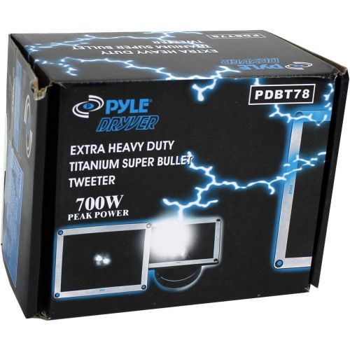  4) NEW PYLE PRO PDBT78 2 2800 Watt Super Titanium Bullet Horn DJ Audio Tweeters