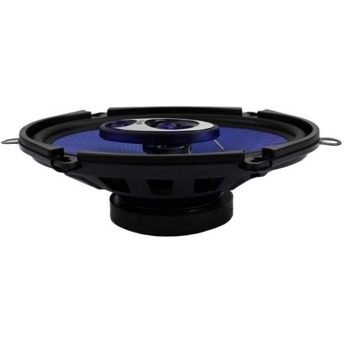  4) New Pyle PL573BL 5x7 600 Watts 3-Way Car Coaxial Speakers Stereo Blue Four