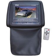 Pyle PL72HRBK Adjustable Headrests w/ Built-In 7 TFT/LCD Monitor W/IR Transmitter & Cover (Black)