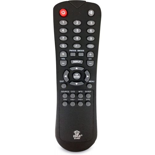  Replacement TV Wireless Remote Control - for Pyle PTC19LC, P26LCD, P32LC, PTC22LC, and PTC40LC LCD Televisions - Pyle PRTTV05RC