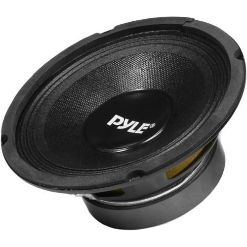  Pyle 6 Inch Car Midbass Woofer - 400 Watt High Powered Car Audio Sound Component Speaker System w/High-Temperature Kapton Voice Coil, 60Hz-7kHz Frequency, 88.5 dB, 8 Ohm, 30 oz Magnet -