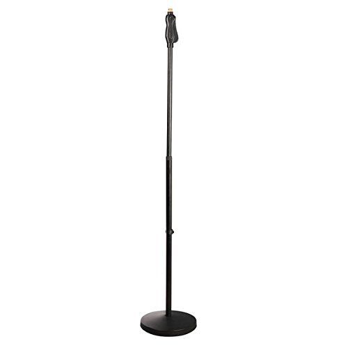  Pyle Universal Microphone Stand - M-6 Mic Mount Holder and Height Adjustable from 27.5” to 57.5” Inch High w/ Compact Round Base Plate - Quick Setting Lock-Tight Knob Lightweight a