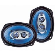 Pyle 6x 9 400 Watt Four-Way Speakers (Pair) PL6984BL