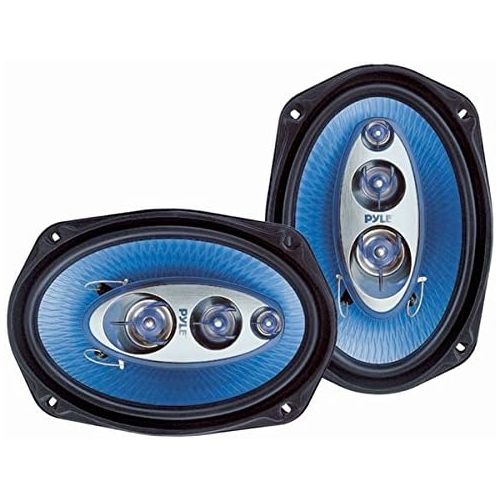  Pyle 6x 9 400 Watt Four-Way Speakers (Pair) PL6984BL