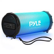 Pyle Wireless Portable Bluetooth Boombox Speaker - 100Watt Hi-Fi Rechargeable Boom Box Speaker Portable Music Barrel Loud Stereo System With AUX Input, MP3/USB/SD Port, Fm Radio, 2 Twee