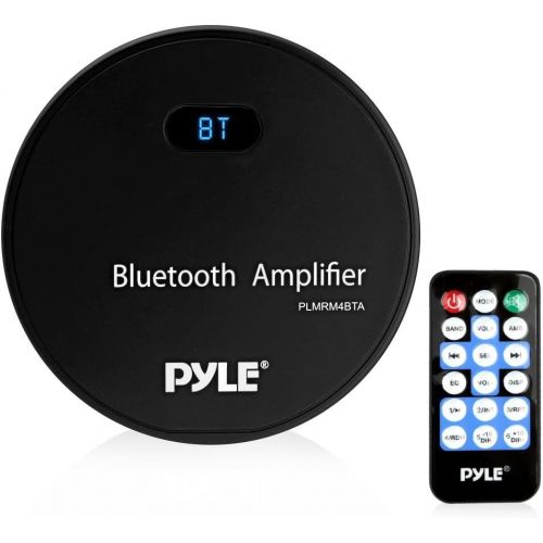  Pyle Marine Stereo Receiver, Bluetooth Amplifier, Water Resistant, MP3/USB/AUX, Wireless Streaming Used with Boat, Automobile, Off-Road, Mobile and Marine Vehicles, Wireless Remote