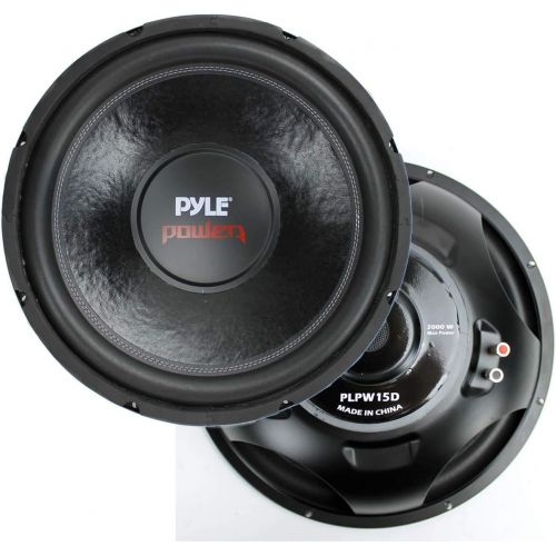  New Pyle PLPW15D 15 2000 Watt 4-Ohm DVC Power Car Audio Subwoofer Sub Woofer